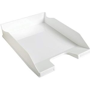 Exacompta - Ref. 113213D - set van 6 COMBO MIDI brievenbakken - afmetingen 34 x 25 x 6,5 cm - voor A4+-formaat documenten - Glanzend wit