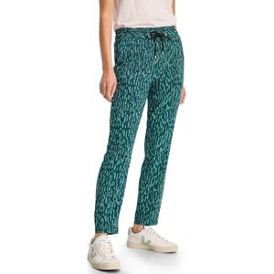 Cecil B377977 Pantalon coupe ample Vert XS / 28L femme, Couleur verte, XS / 28L