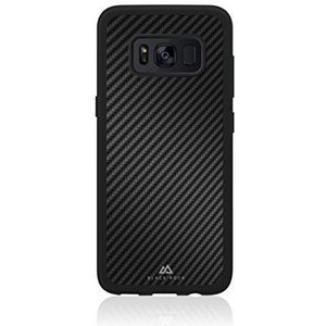 Black Rock Beschermhoes ""Real Carbon materiaal"" (voor Samsung Galaxy S8, slank design, ideale bescherming, van metaal, polycarbonaat, termoplastic, 180° bescherming) zwart