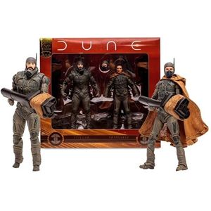 McFarlane Toys - Dune 2 - Stilgar en Shishakli - Gold Label - verzamelfiguur en accessoires - filmfiguren - vanaf 12 jaar Lansay