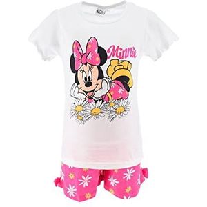 Disney Electric Fiesta Pijama set voor meisjes, Wit.