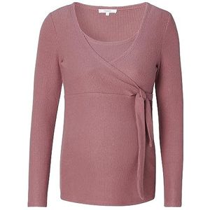 Noppies Elin Ultra Soft Nurs Top Ls T-shirt voor dames, taupe roze
