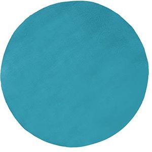 Rug Romantic 080 cm rond, turquoise