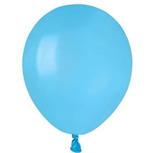 Ciao 100 ballonnen premium kwaliteit A50 (Ø 13 cm/5 inch), natuurlijk latex, blauw