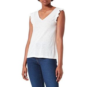 Cream Crluna Jersey Dames T-Shirt, Sneeuwwitje