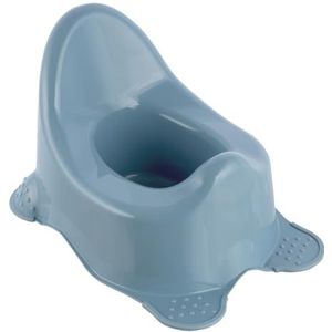 keeeper Babypotje, van 18 maanden tot 3 jaar, antislipfunctie, 38 x 27 x 23,5 cm, Adam Pure, blauw (Nordic Blue)