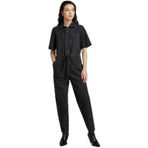 G-STAR RAW Army Jumpsuit Complete jumpsuit voor dames (1 stuk), Zwart (Worn in Blade D21431-D304-D909)