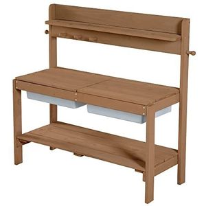 roba Kinderen tuinkeuken 'Fun' Outdoor + voor zand, water en modder, bruin, 456006TE