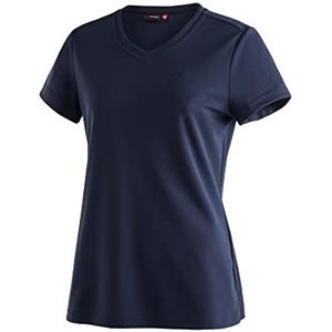 Maier Sports Trudy 2022 dames T-shirt korte mouw blauw