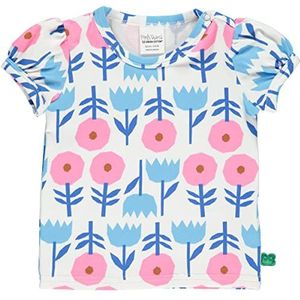 Fred'S World By Green Cotton Poppy Puff S/S T Baby T-Shirt bébé Filles, Buttercream, 98