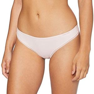 Calvin Klein Stralende string van katoen voor dames, roze (nimf thhigh 2nt)