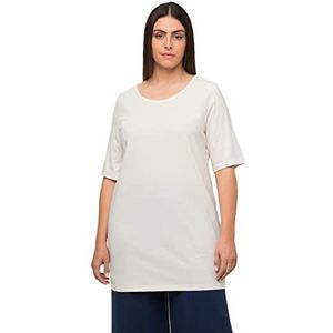 Ulla Popken T-shirts voor dames, Gebroken wit