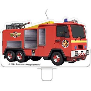 amscan 9912965 - Brandweerman Sam-verjaardagskaars - 9,1 cm x 4,9 cm