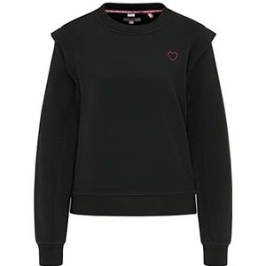swirlie Sweat pour femme, Noir, XXL