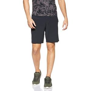 Under Armour Vanish herenshort met drukknopen, zwart/grijs (001)