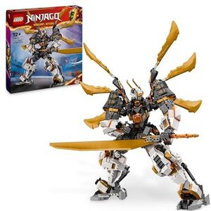 LEGO NINJAGO De Titan Draak van Cole - Adventure Set voor jongens en meisjes - Ninja Robot Bouwspeelgoed met 1 minifiguur - Verjaardagscadeau voor kinderen vanaf 12 jaar 71821