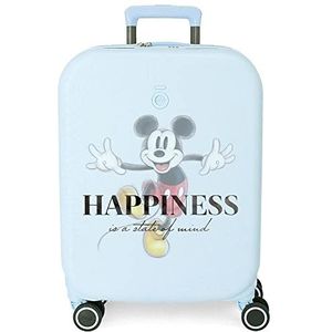 Disney Happiness bagage voor meisjes en meisjes, turquoise, Maleta de cabina, koffer, Turkoois, Koffer