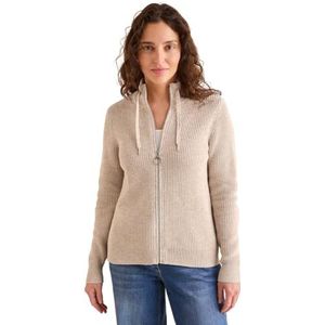 CECIL Cardigan mouliné, Beige désert, L