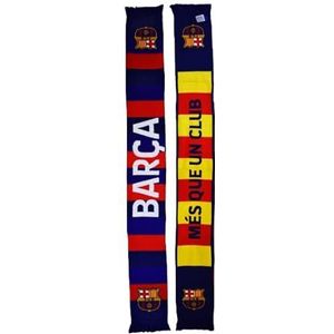 Champion's City Dubbelzijdige sjaal FC Barcelona - maand voor een club - met Senyera, BLAUGRANA, standaard, BLAUGRANA