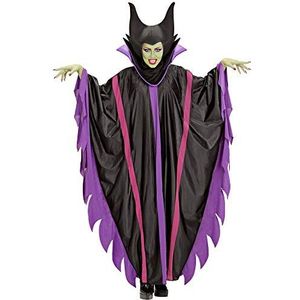 Widmann Kostuum koningin van het kwaad voor dames, Halloween, medium, paars