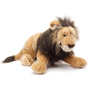 Uni-Toys - leeuw, liggend - 70 cm (lengte) - wilde pluche - pluche