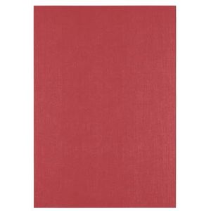 Florence Rood linnen karton 250 g - A4 scrapbooking papier - robijn - gekleurd karton - elegante uitnodigingen, geschenkdozen en kunstprojecten