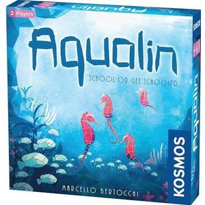 Thames & Kosmos Aqualin, strategiespel, familiespellen voor speelnacht, gezelschapsspellen voor volwassenen en kinderen, voor 2 spelers, vanaf 8 jaar