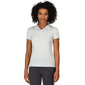 Regatta Tech Remex II poloshirt, licht, ademend, sneldrogend, met knoopsluiting, T-shirts/polo/jassen voor dames, Cyberspace