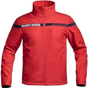 A10 Equipment SOFTSHELL SECU-ONE VEST BRANDVEILIGHEID ROOD