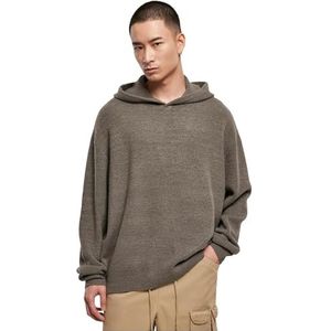 Urban Classics Oversized dikke hoodie sweatshirt met capuchon voor heren, grijs.