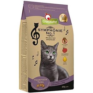 GranataPet Symphonie nr. 1 kattenvoer met tonijn 300 g - compleet voer zonder granen en suiker - heerlijk kattenvoer met edele vis