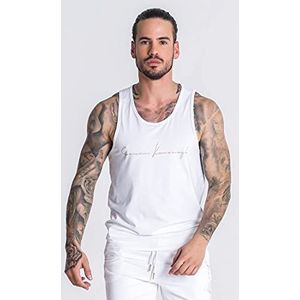 Gianni Kavanagh White Stud Signature Core Vest herenvest, wit, L, Wit.