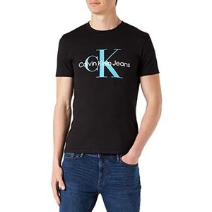 Calvin Klein Jeans Seasonal Monogram T-shirt voor heren, Ck Black