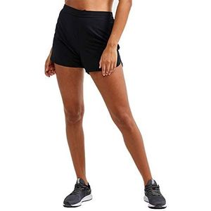 Craft Advance Essence Stretch Shorts voor dames, 12,7 cm, zwart.