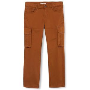 s.Oliver 2132243 Pete cargobroek voor jongens, regular fit, Bruin
