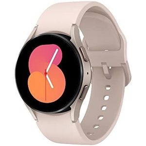 Samsung Galaxy Watch5 40 mm Smartwatch, wellness-monitor, fitnesstracker, lange batterijduur, Bluetooth, roze goud [Franse versie]