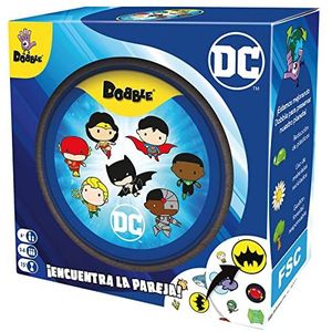 Zygomatic Dobble DC Universe actie- en reflexkaartspel vanaf 7 jaar, voor 2 tot 8 spelers, 15 minuten per spel