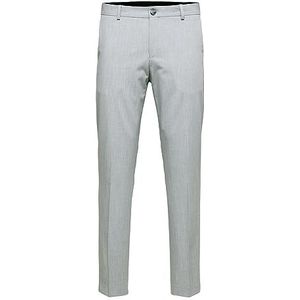 SELECTED HOMME Slhslim-liam Trs Flex B Noos Herenbroek, Lichtgrijs chinees