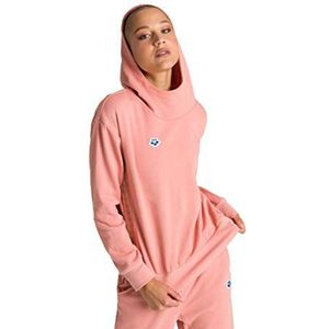 Arena W Hoodie Team Sweatshirt voor dames, Drievoudig poeder, roze