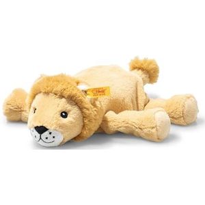 Steiff Liam Lion 20 cm Soft Cuddly Friends, doudou lion, peluche moelleuse pour jouer et se blottir, en peluche douce pour la peau de bébé, lavable en machine