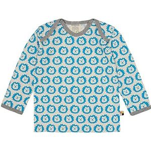 loud + proud Unisex shirt met lange mouwen kinderen GOTS gecertificeerd Made in Germany aqua, 86-92, Aqua