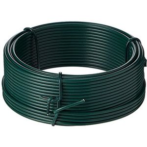 Bulk Hardware BH00135 tuindraad, gelamineerd, groen
