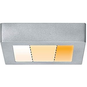 Paulmann Carpo LED plafondlamp vierkant 1x 10.2W chroom mat 2300K dimbaar 79791