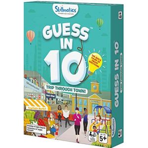 Spin Master Games Skillmatics Guess in 10 educatief bordspel voor gezinnen en kinderen vanaf 5 jaar