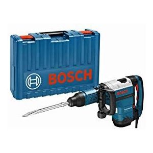 Bosch Professional drilboor GSH 7 VC (met extra handgreep, scherpe beitel, vetbuis, in koffer)