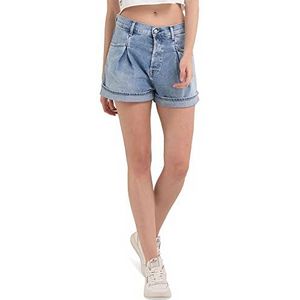 REPLAY Short Jean pour femme, Bleu clair (010), 30W