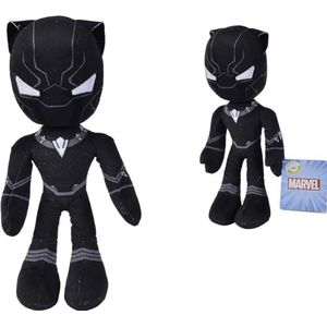 Disney Marvel - Black Panther, 25 cm, knuffelig, pluche, vanaf 0 jaar