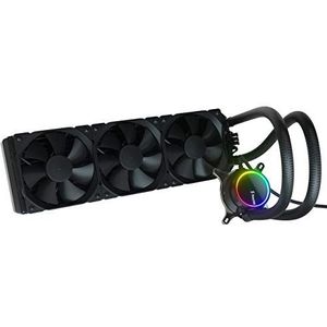 Fractal Design Celsius+ S36 Dynamic X2 PWM 360 mm Slim Performance AIO CPU-koeler zwart