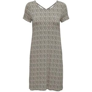 ONLY Robe décontractée à manches courtes pour femme, gris, XS