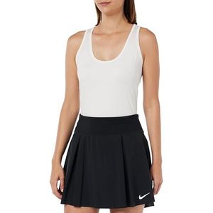 Nike W Nk Df Clb Skrt Reg Sportrok voor dames, Zwart/Wit